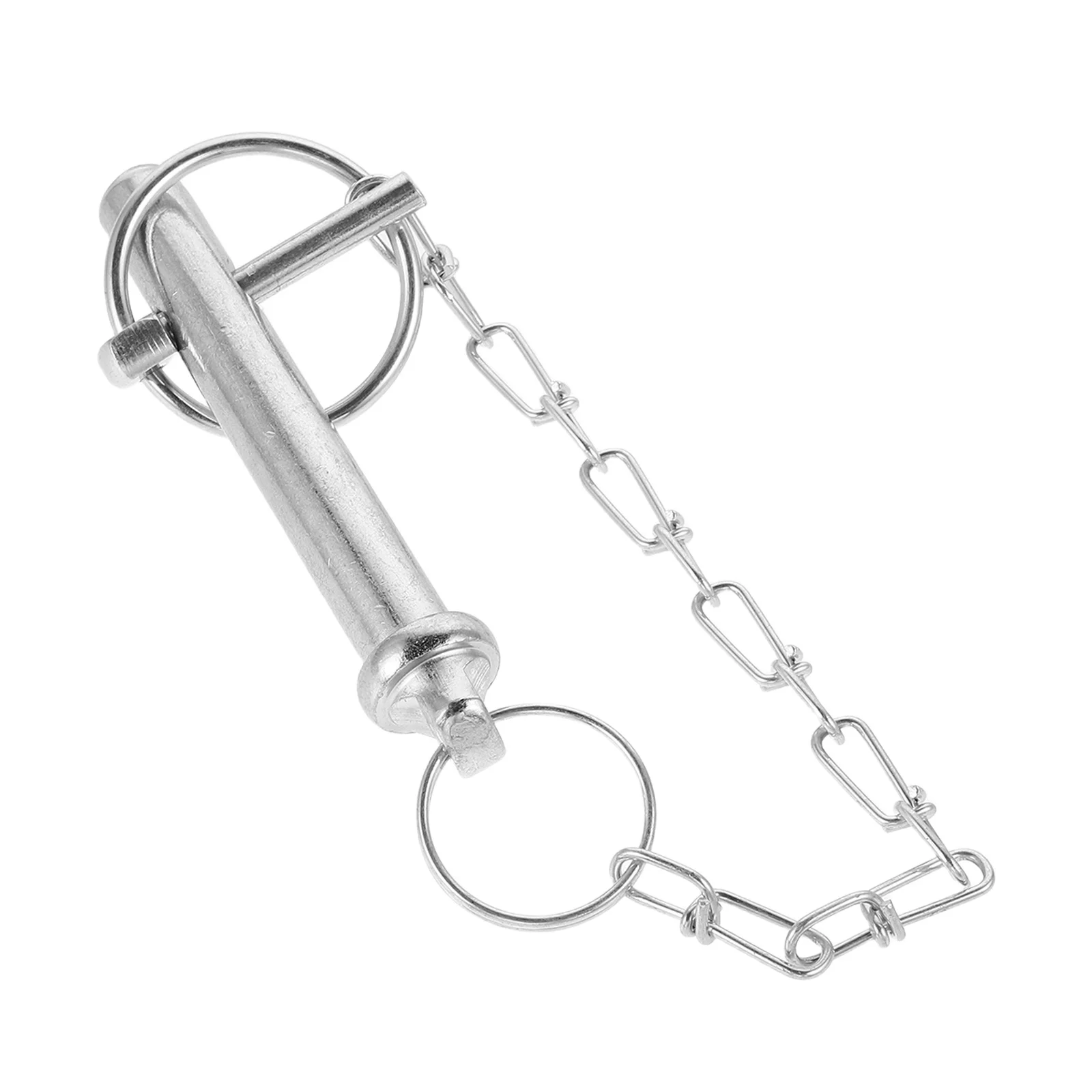

Heavy Duty Trailer Hitch Pin With Chain 8000Lb Axle Mounting Secure Locking Safety Fastening For Rv Trailer Jack Stand