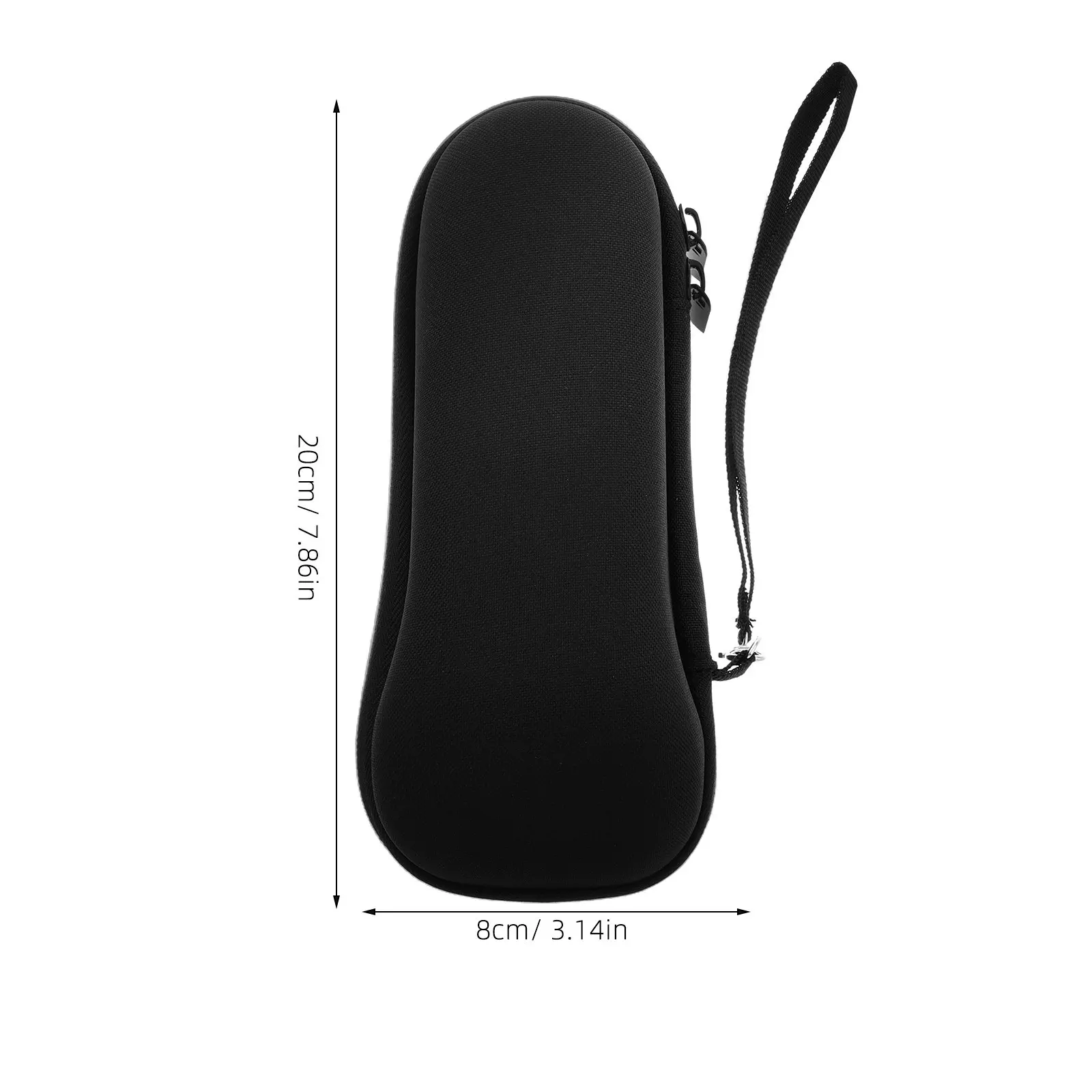 Portable Black Electric Razor Storage Case Protective Anti-Pressure Bag Travel Compatible S5531 S5535 S5351 Perfect