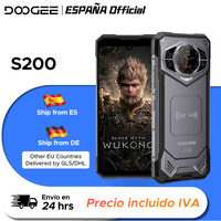 Global Version DOOGEE S200 5G Rugged Phone 12GB 256GB 6.72 Display 100MP AI Main Camera 10100mAh/33W Android Smartphone 14 NFC