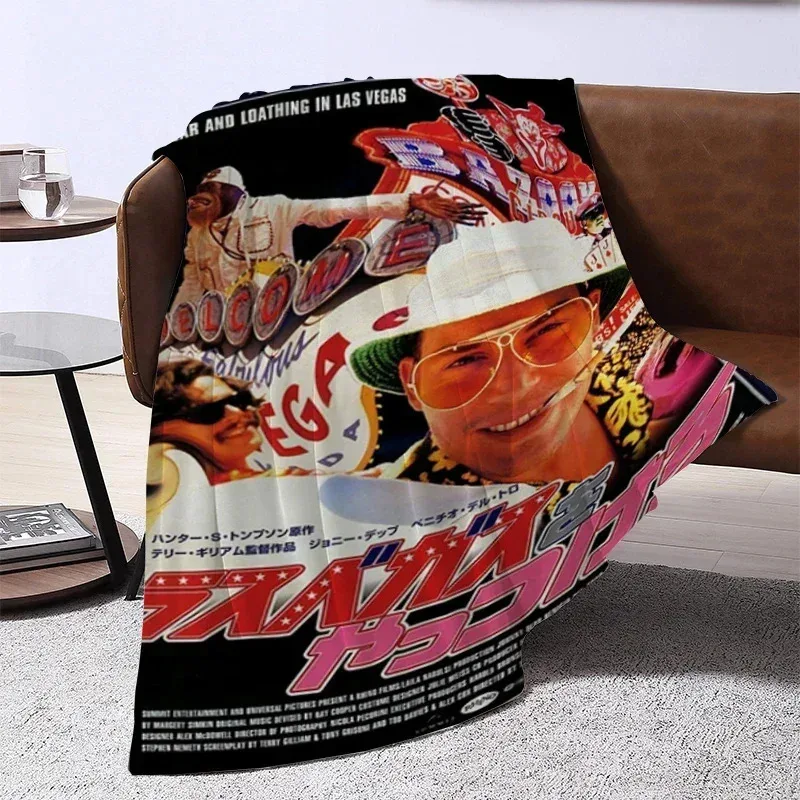 

HNM36Fear Loathing Las Vegas Movie Blanket Furry Sofa Baby Blankets Throws Bedspread The Bed Winter Knee Warm Baby Bedspre8Hn$