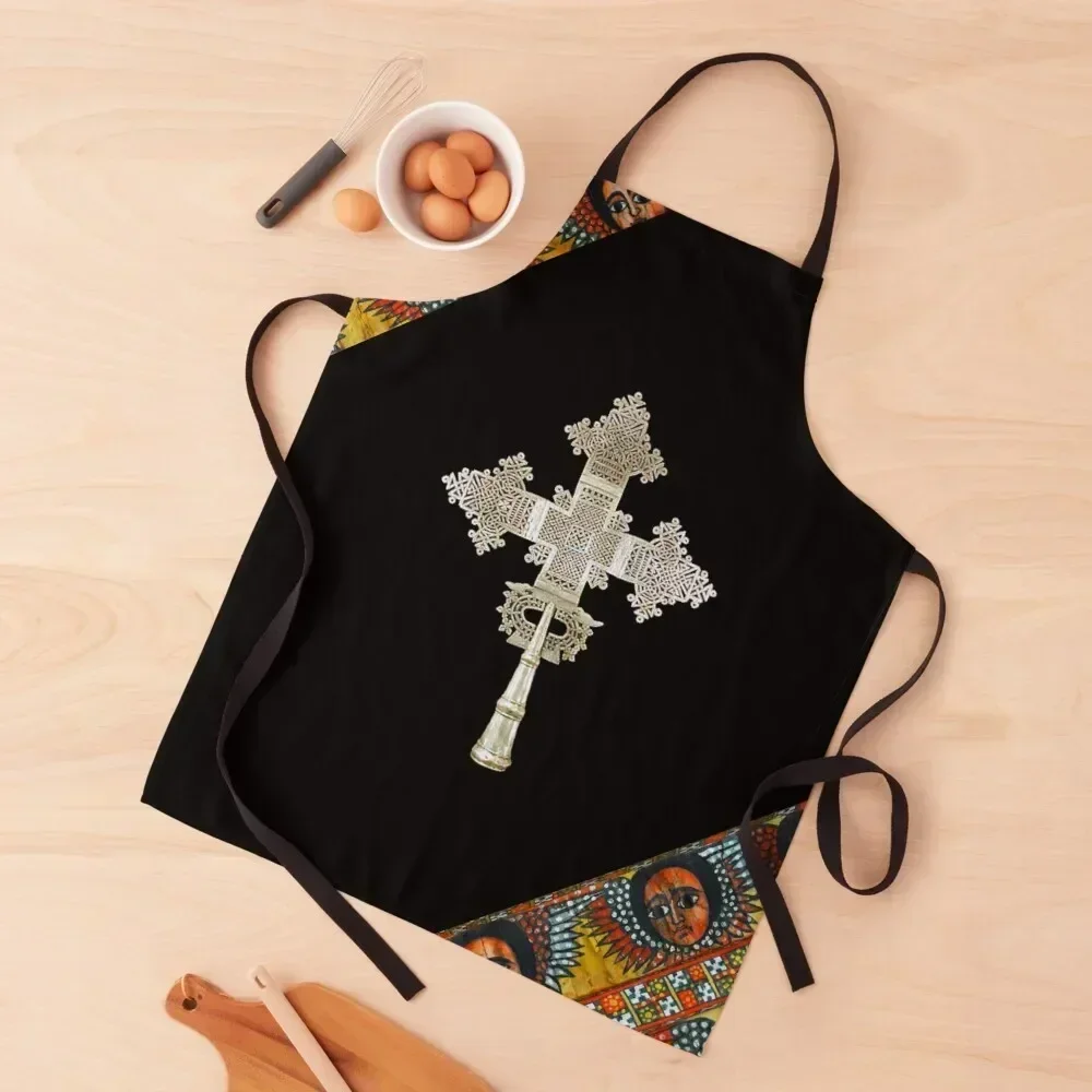 

Ethiopian Orthodox  Apron for women with pocket chef for man home women Kitchens For Men Apron