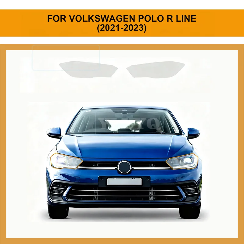 

Paint Protection Film for Volkswagen VW Polo R Line 2021-2023 Precut Transparent PPF TPU 8.5mil Headlight Rearview Film