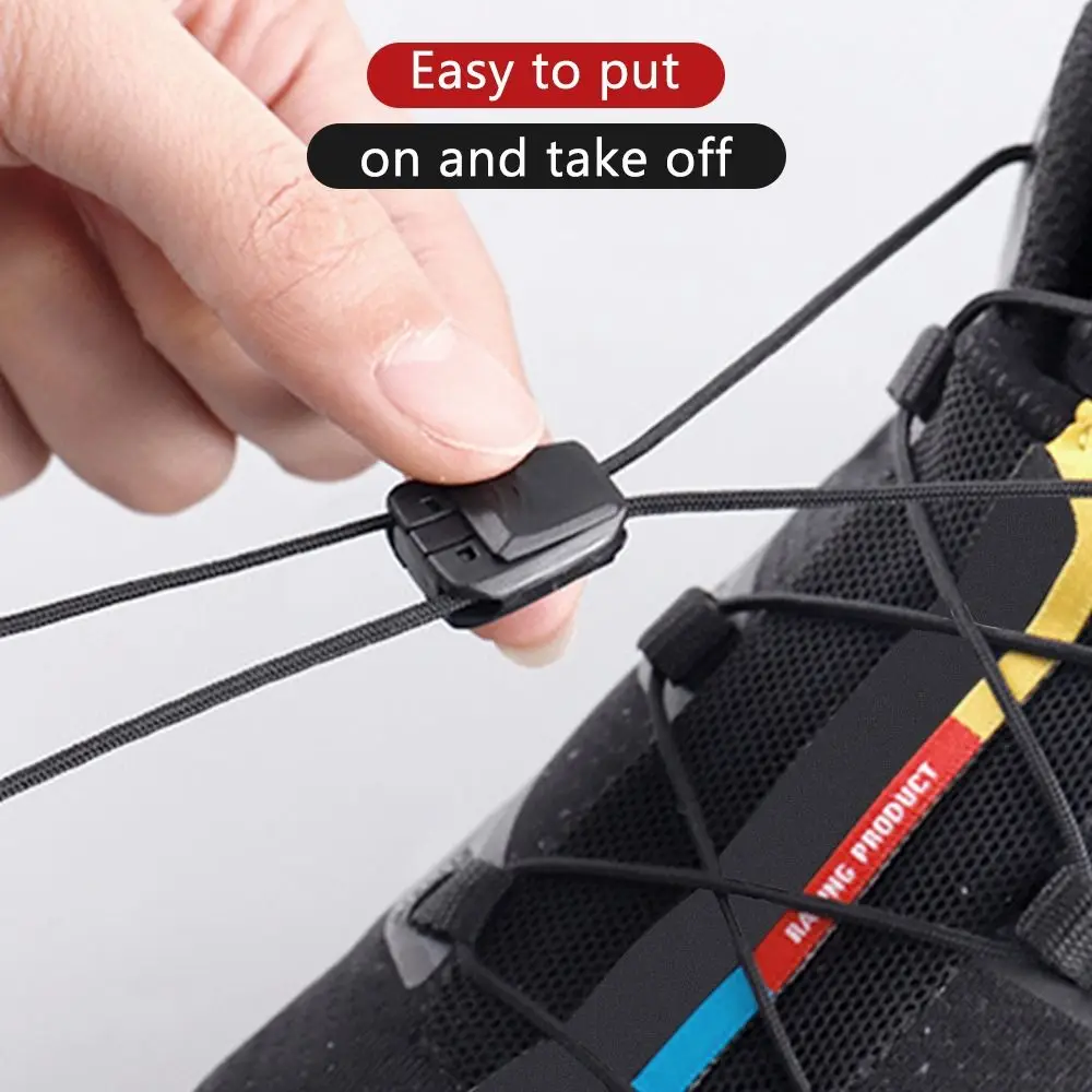 1 par de cordones rápidos sin corbatas, Kit de tenis redondo, cordones creativos sin atar, cordones de zapatos perezosos para accesorios de zapatos Salomon