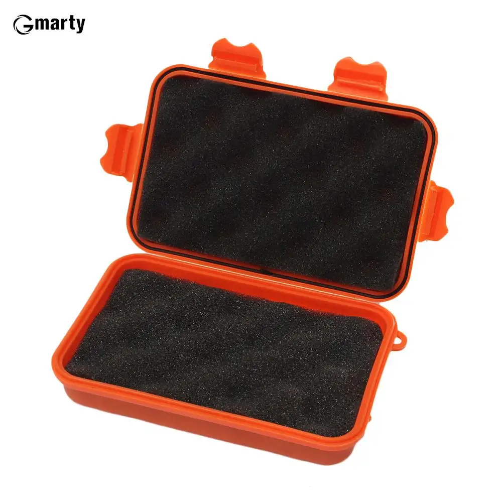 2 Size Outdoor Plastic Waterproof Airtight Survival Case Container Camping Outdoor Travel Storage Box For Wilderness Survival