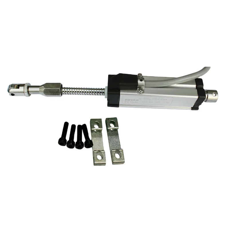 Miran Factory KTR12 50mm Additional Protection Clamp Spring Self Return Linear Displacement Sensor Linear Potentiometer