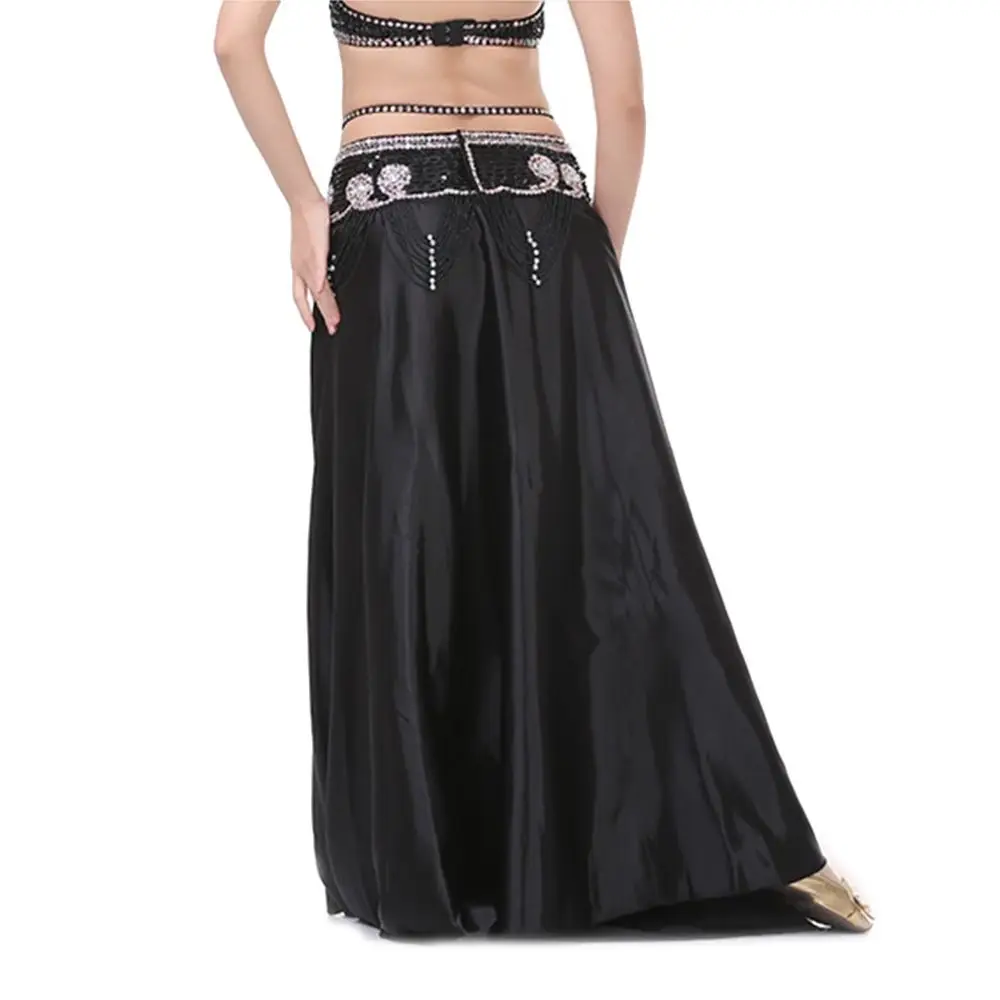 Mode chiffon dansrok kwastjes bohemien Spaanse rok glanzende zonrok buikdansaccessoires showkostuums