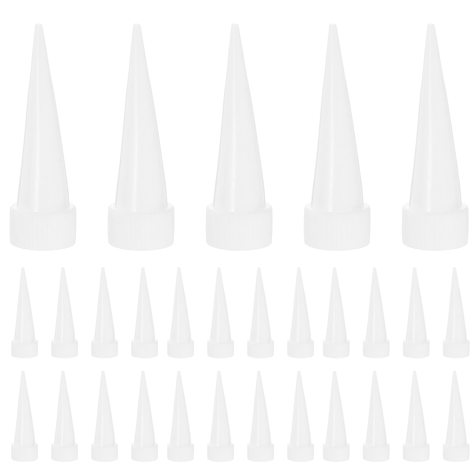 

Glue Drop Head Cone Nozzle Caulking Sealing Nozzles Kit Extension Tube Tip Tool Replacement