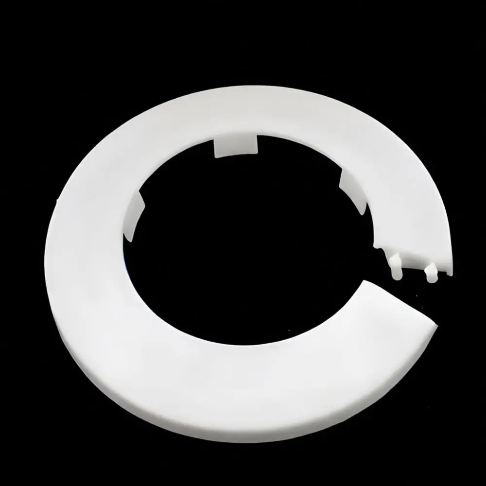 Detachable Wall Cover Plate For Plumbing Pipes Gas Water Drain Hole Decorative Ornament Snap On Installation Pipe Fitting