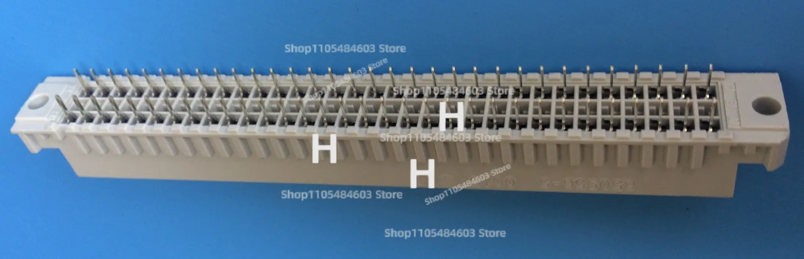 650956-5 FOR AMP CONNECTOR DIN RECEPT 64 POSITION VERT PCB EUROCARD TYPE C