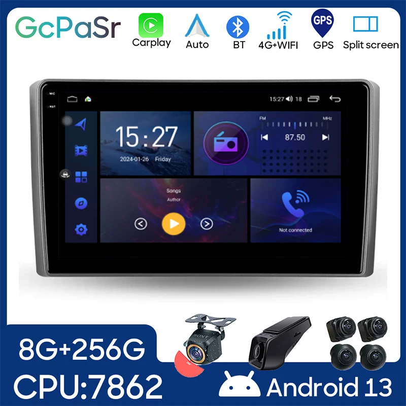 

Android Auto For Honda Element YH 2002 - 2011 Car Radio Multimedia Video Player GPS Navigation Carplay QLED BT WIFI NO 2din DVD