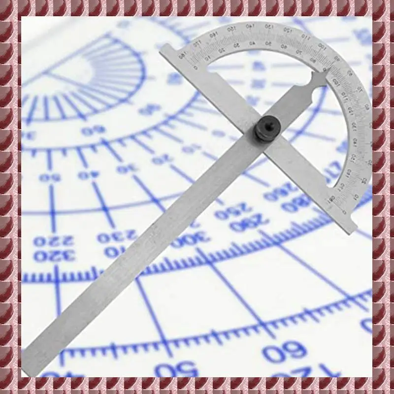 Transferidor A95G 0-180 °   Transferidor braço régua de medição ferramenta engenheiro transferidor universal para pintura desenho