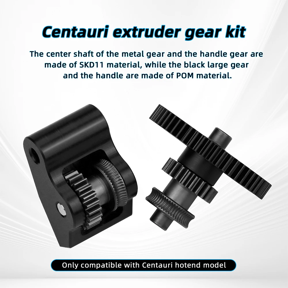 Hochwertiger Extruder-Zahnradsatz für Elegoo Centauri, verschleißfest, hohe Leistung, SKD11-Material, passend für Centauri Carbon. – Detail 2