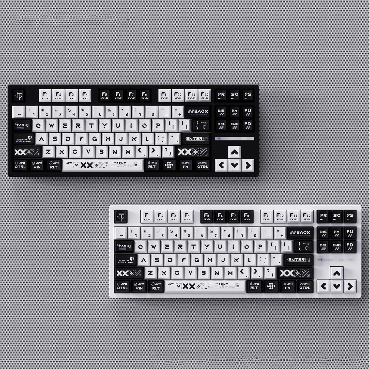 130 Klawiszy Printstream PBT Keycaps Profil Cherry 5-stronne Barwione Sublimacyjnie Keycapy do Przełączników Gateron MX Klawiatura Mechaniczna do Gier — zdjęcie produktu 4