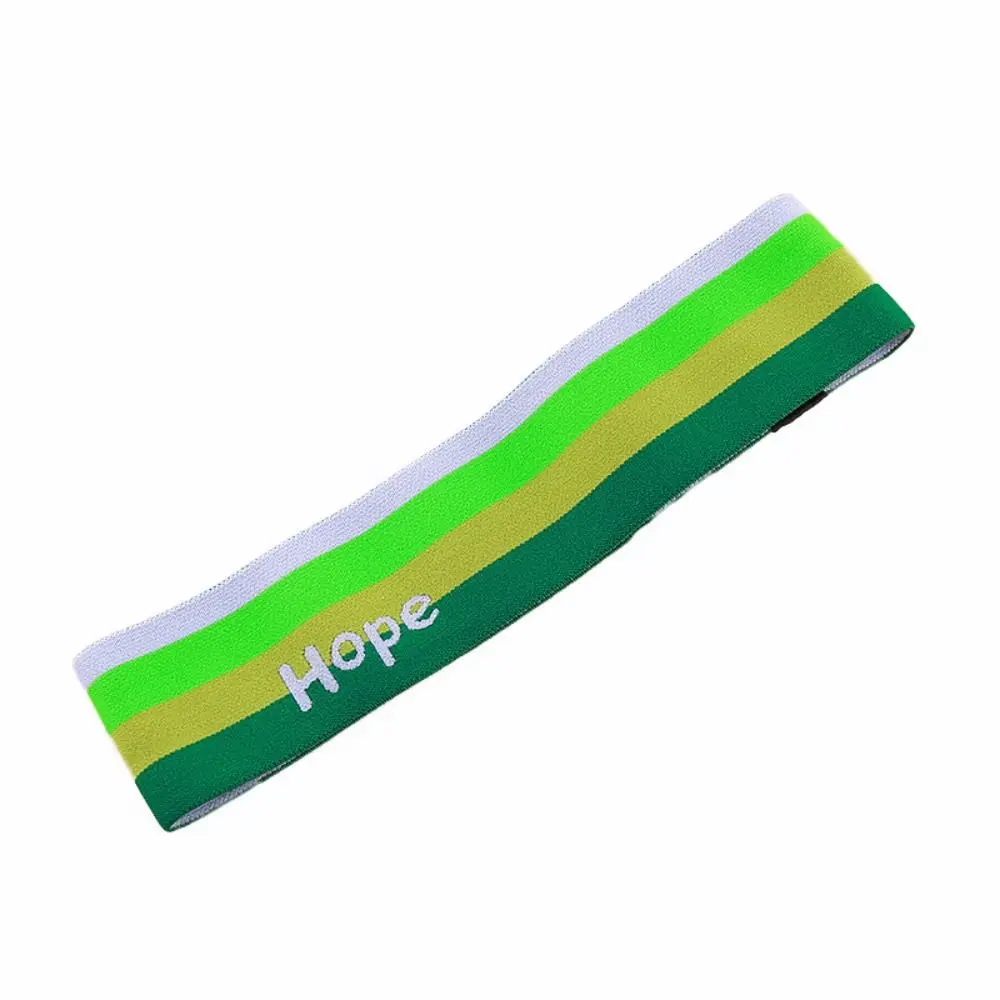 

Creative Multicolor Yoga Sweat Headband Stripe Hip Hop Sport Hair Bands Fitness Washing Sweatabsorb Head Band Outdoor Sport