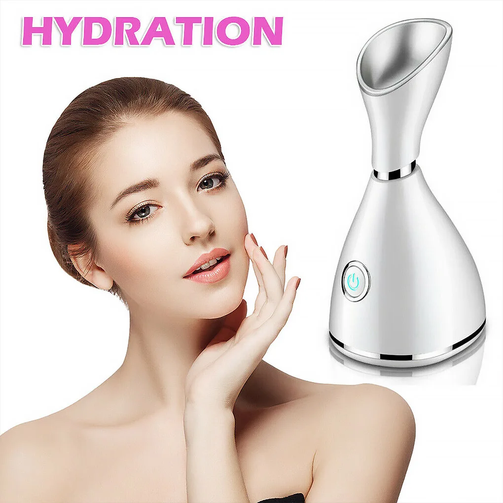 

Face Steamer Facial Skin Nourish Moisturizing Nano Atomizer Temperature Control Auto Shut-off Mist Sprayer, UK Plug