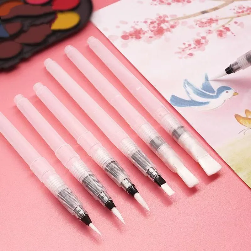 3Size Refillable Water Color Brush Pen Set Multi Purpose Artist Grade Watercolor Brushes for DIY Painting  LetteringLine Drawing