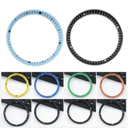 32.3mm/29.5mm Watch Chapter Ring for NH35 Movement Mechanical Watch Modified Part Yellow/Green/Orange/Blue/Black Scale Rings