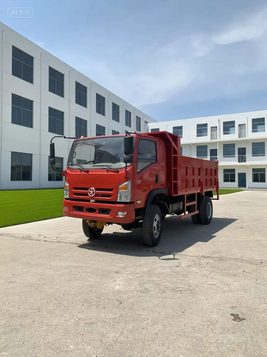 Diesel luxury four dissimilar four-wheel drive automatic agricultural dump truck all-terrain tractor machine translation bucket