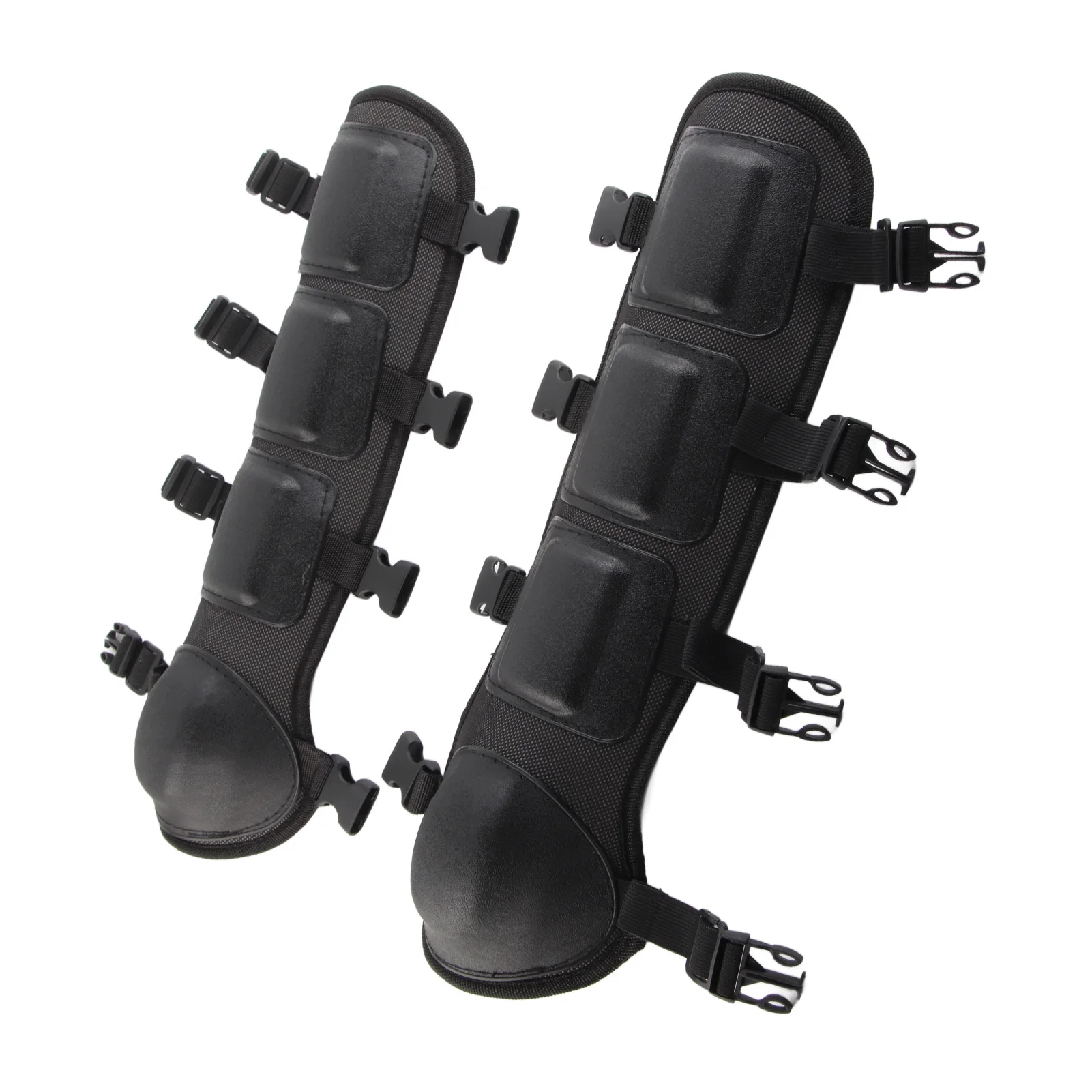 1Pair Knee Pads High Strength Protection Comfortable Easy Remove Optimal Fit Ventilation Chain Saw Shin Guards