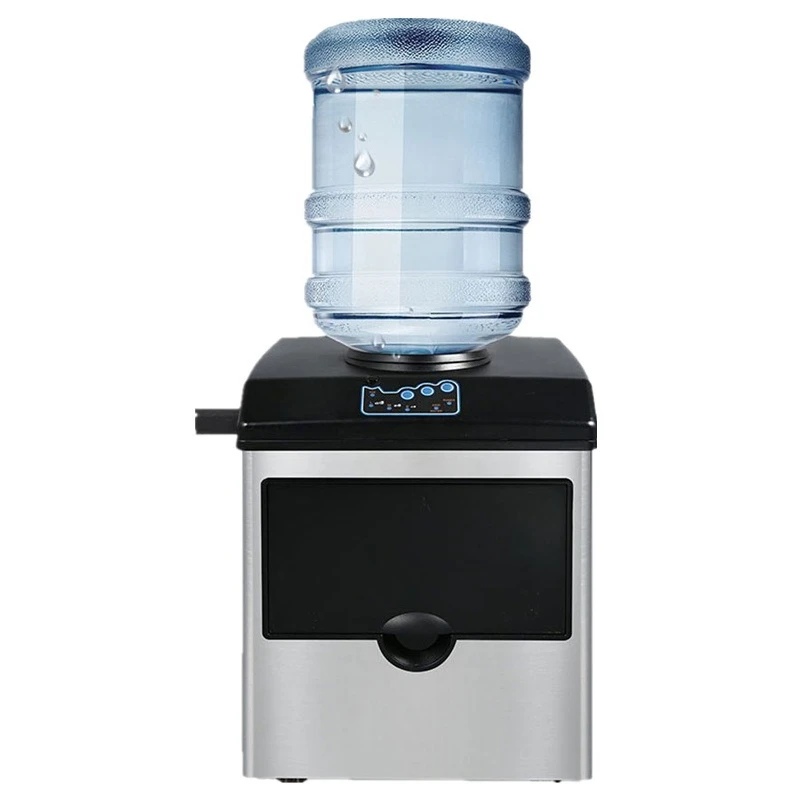 

5KG household milk tea shop bottled water automatic ice making machine ice cube making machine