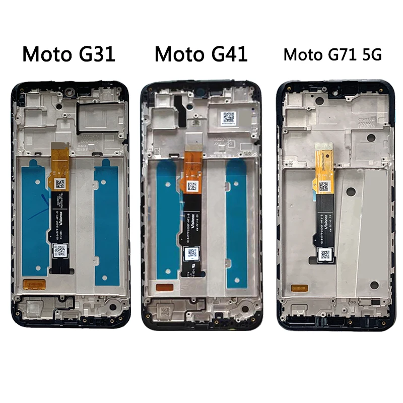 AMOLED For Motorola Moto G31 XT2173-3 LCD Touch Screen Digitizer For Moto G41 XT2167-2 Display Touch For Moto G71 XT2169-1 LCD