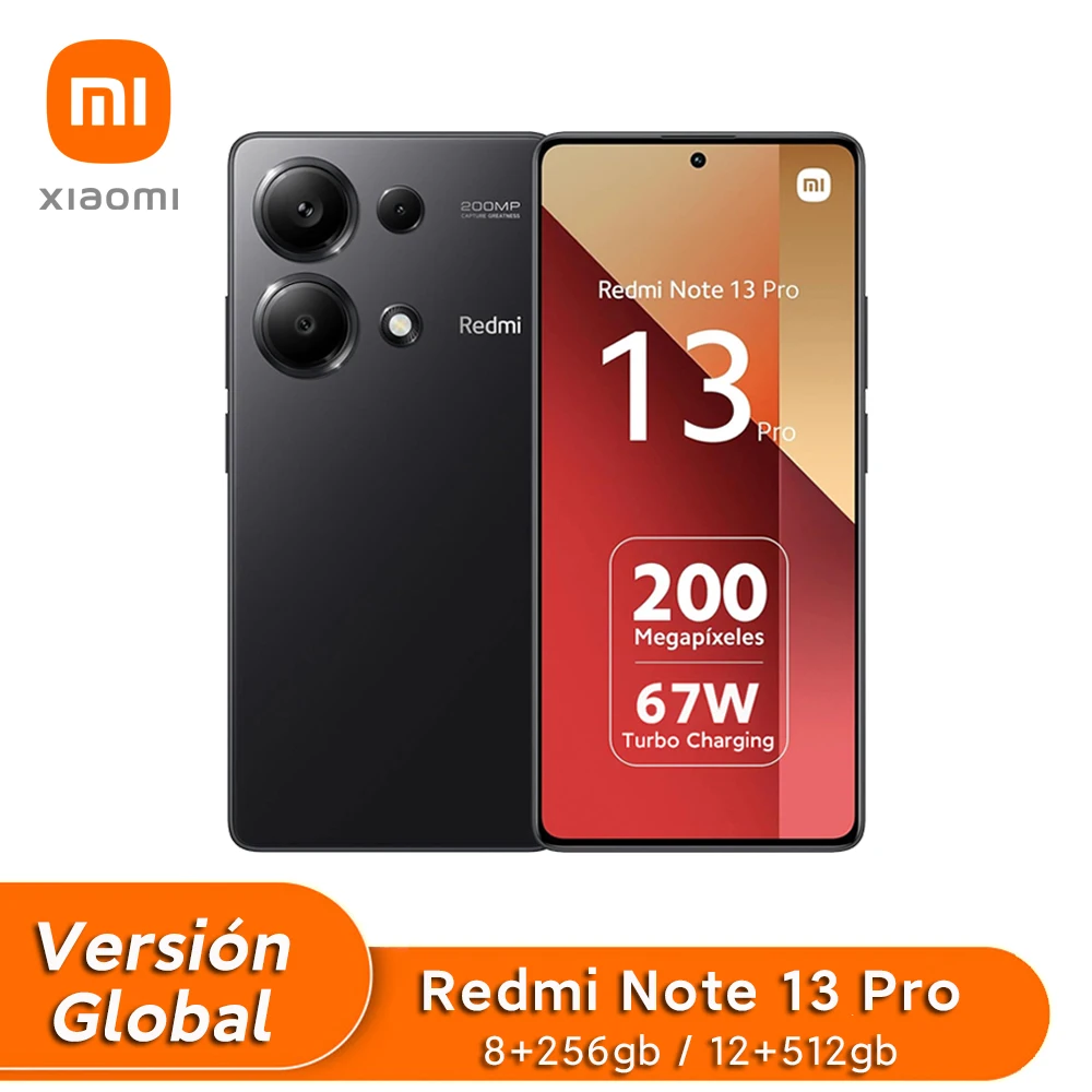 Xiaomi Redmi Note 13 Pro 4G Smartphone NFC Mediatek Helio G99 Ultra 6.67