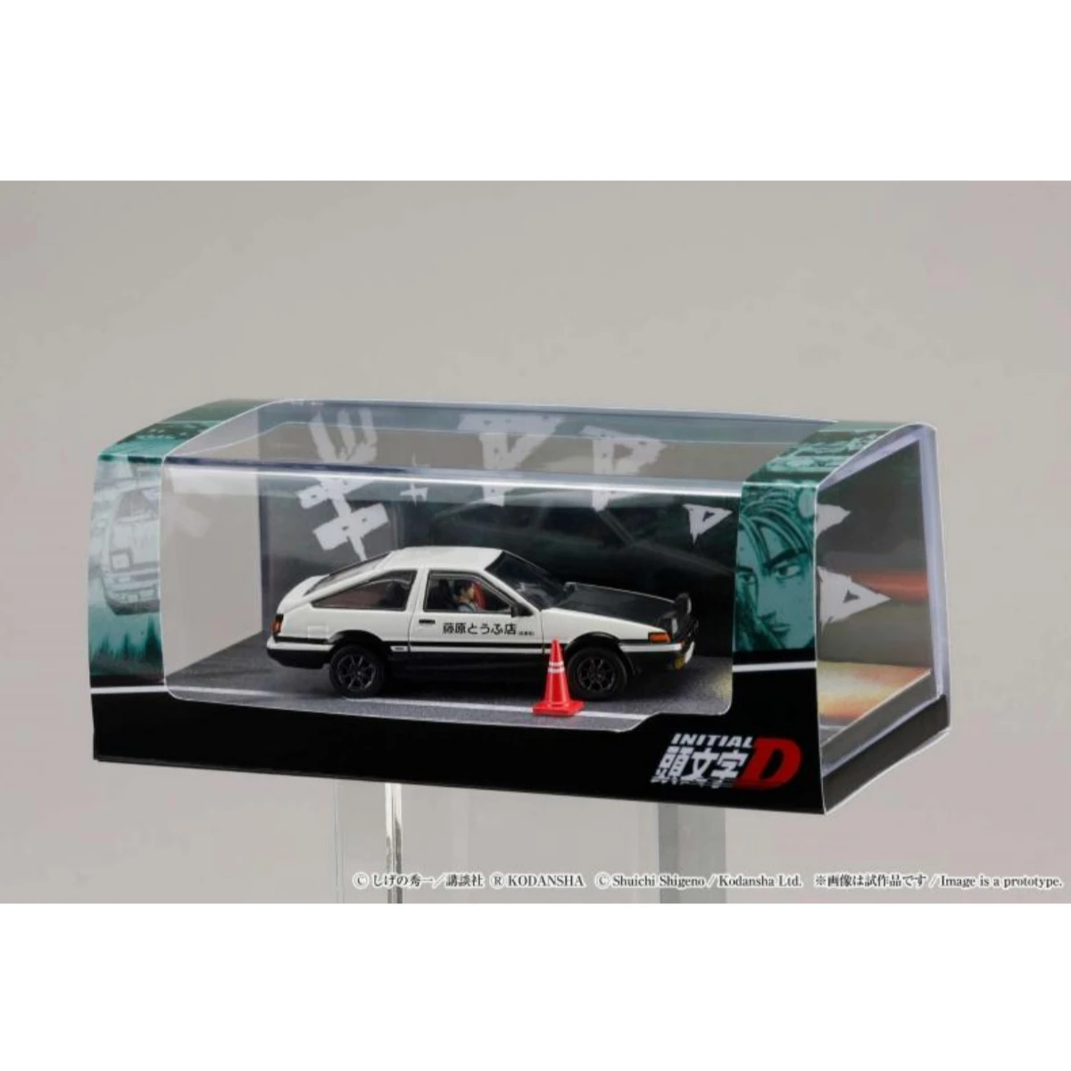 

Коллекционная модель автомобиля Hobby Japan HJ 1:64 AE86 Initial D, литая под давлением, в подарочной упаковке