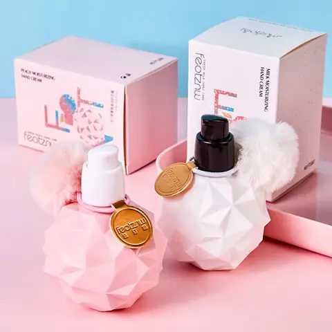 밀크 복숭아 과일 핸드 크림 보습 영양 스킨 케어 로션, 딸깍이 방지 핸드 케어 로션, TSLM1 Best5