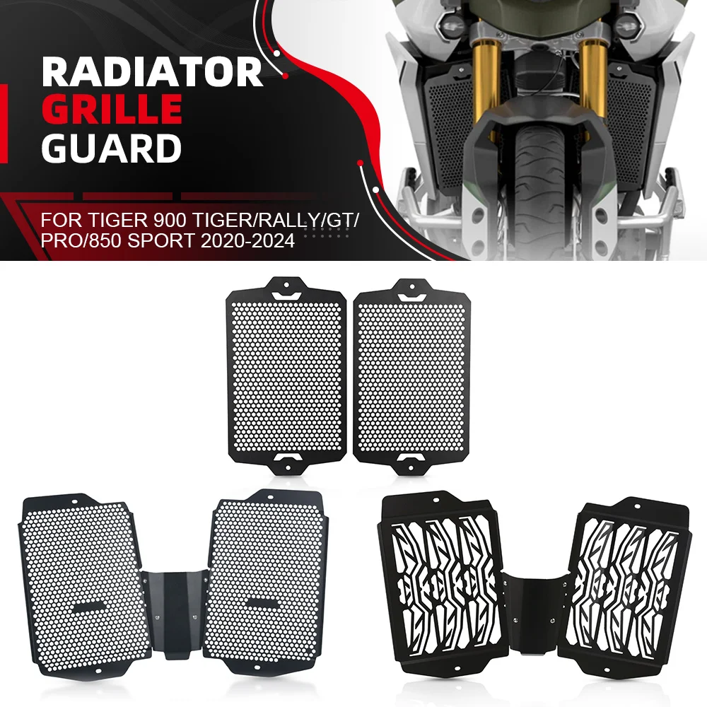 

Motorcycle For Tiger 900 Rally GT Pro 850 Sport 2020 2021 2022 2023 Aluminium Radiator Grille Guard Cover Protector Accessories