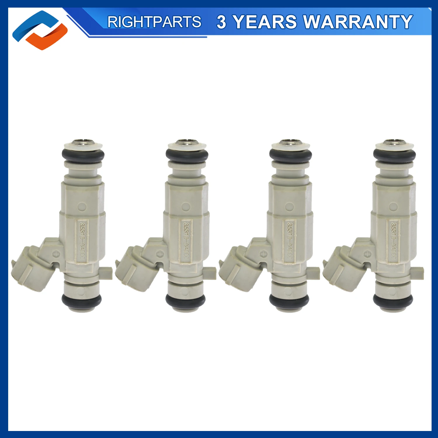 

4PCS 35310-04000 Fuel Injectors For Hyundai I10 2016 I20 05-09 Kia Picanto Mk2 1.0L 11-14 3531004000 35310 04000