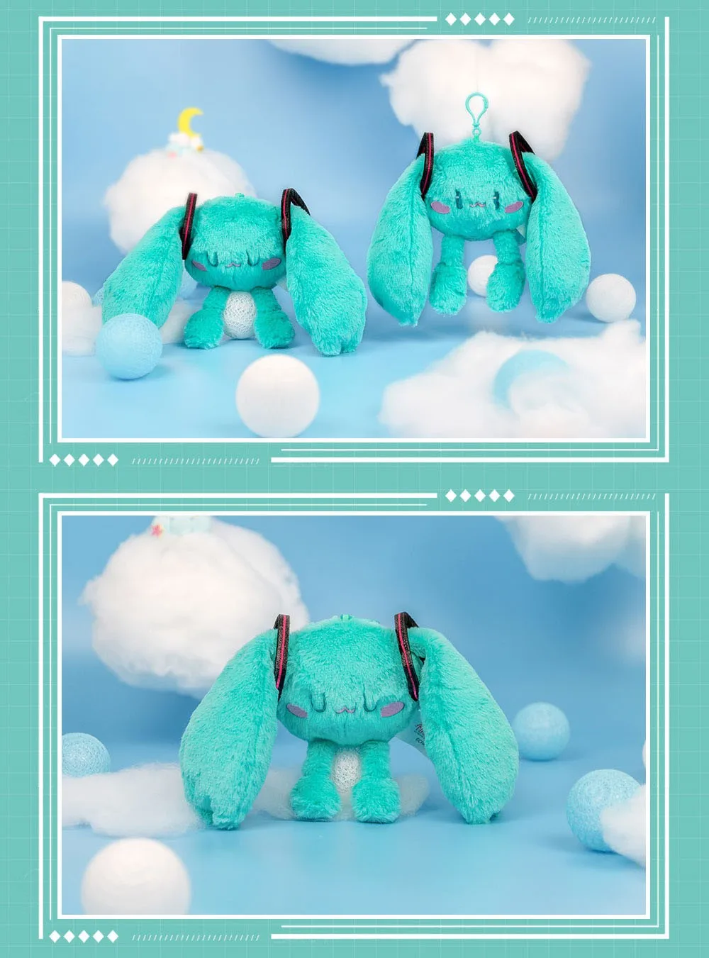 In-Stock ufficiale Anime Miku abag Vocaloid Cosplay a Bag peluche zaino donna borsa fai da te Shool studente uomo borsa a tracolla In velluto