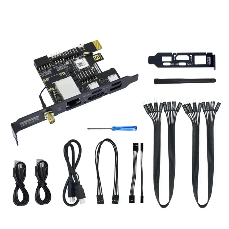 

Nanokvm-Pcie Pikvm Mini Remote Control Operation And Maintenance Server With PCIE WIFI, Nanokvm-Pcie-WIFI-Kit