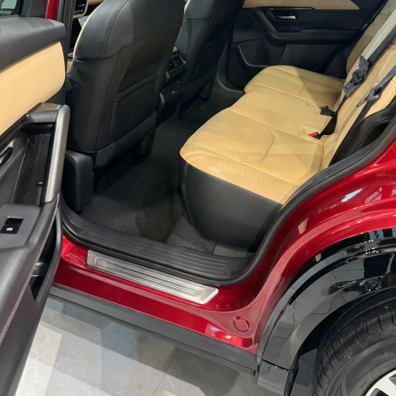 

For Mazda CX-5 CX5 2026 2027 Stainless Steel Outside Door Sill Scuff Plate Door Guard Threshold Protector Trim Auto Accessories