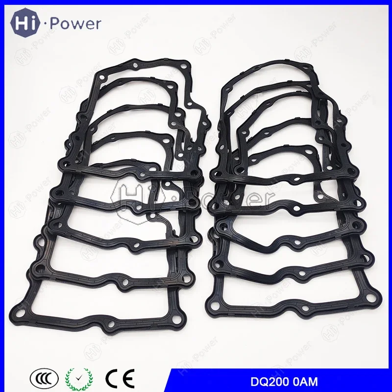 10PCS DSG DQ200 0AM Transmission Gasket 0AM325443D For Audi Skoda 7speed Gearbox Gaskets 0AM 325 443D