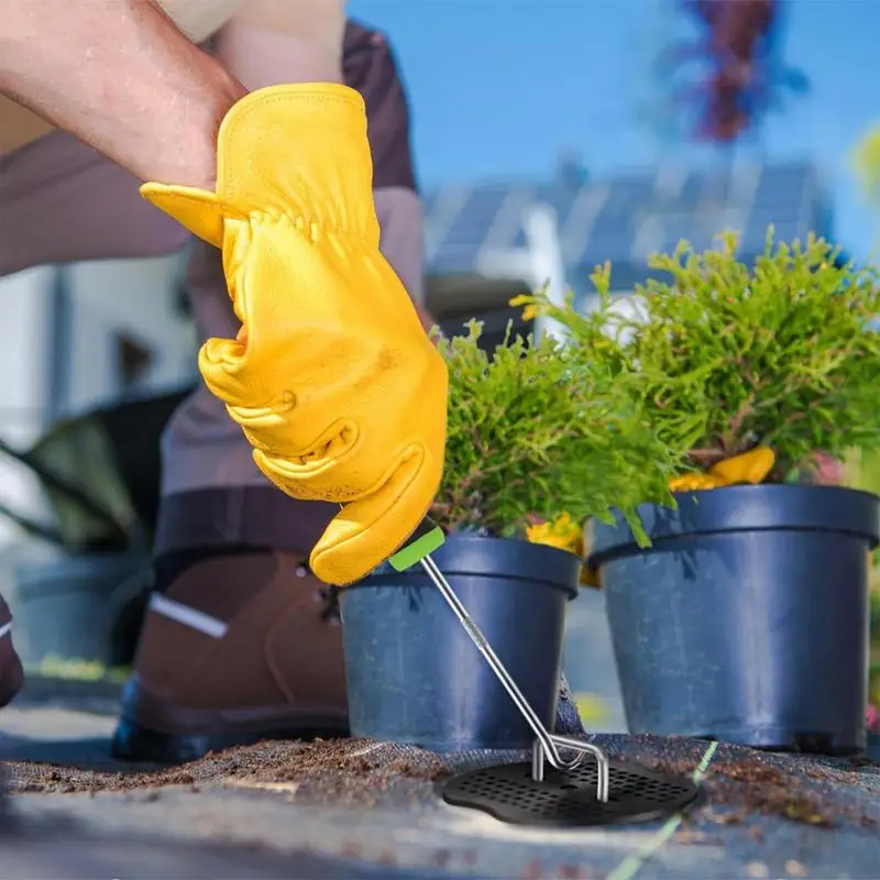 Picchetti da giardino Set di graffette per paesaggi picchetti per tende a forma di U perni a U per impieghi gravosi perni per paesaggi in tessuto antiruggine perni per zolle