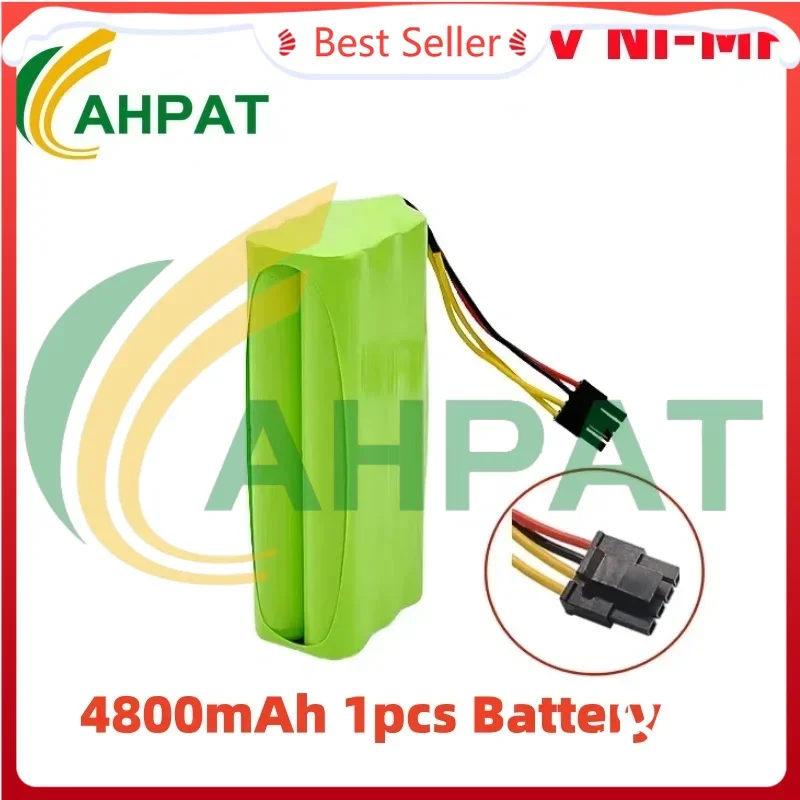 

Ni-mh аккумуляторная батарея AA, 202514,4 В, 4800 мАч для X600 ZN605 ZN606 ZN609, батарея для подметального робота R1-L081A L083B