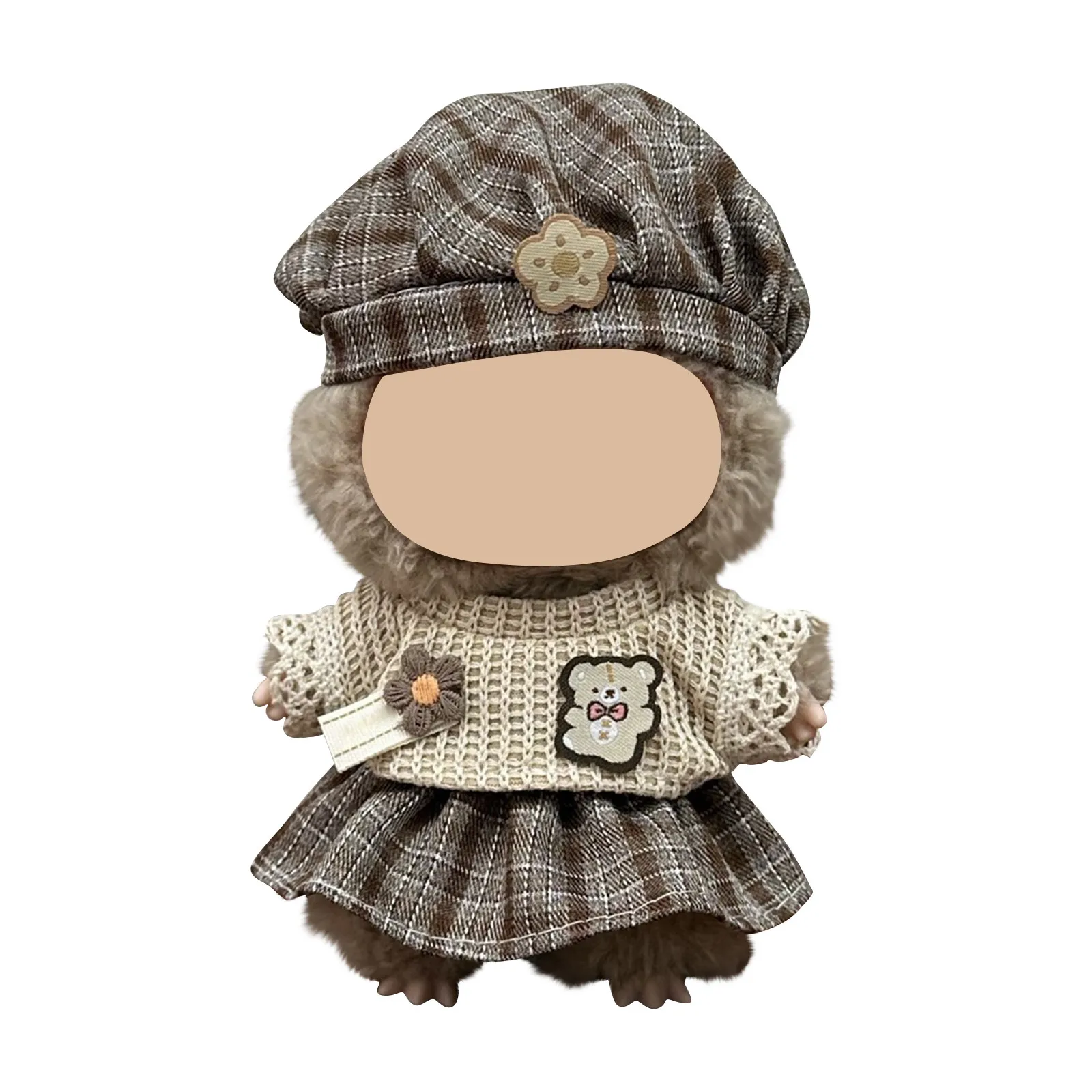 ГОРЯЧИЙ! Одежда для милых мультяшных кукол - милая кукольная одежда 17 см, аксессуары для кукол