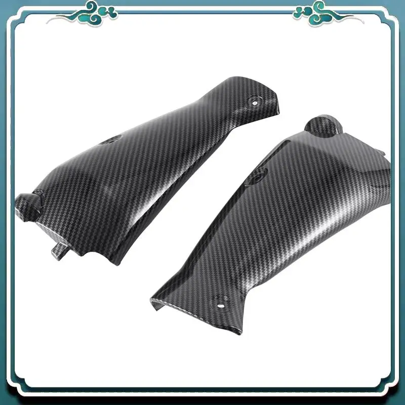 A54K-Motorcycle Upper Front Air Intake Cooler Cover Fairing Air Duct Cover For YZF R1 R1 2009-2014 Replacement