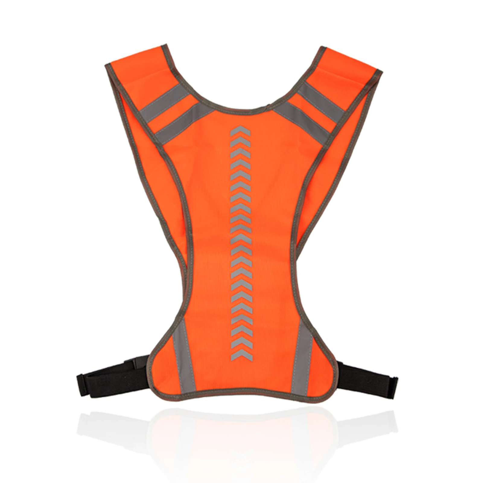 LED Lights Reflective Sports Vest Battery Powered Comfortable Breathable High Visibility For Outdoor Night Running Cycling