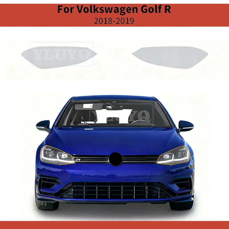 

for Volkswagen Golf R VW 2018 2019 8.5Mil Pre Cut Paint Protection Film Transparent Headlight Rearview Film Sticker