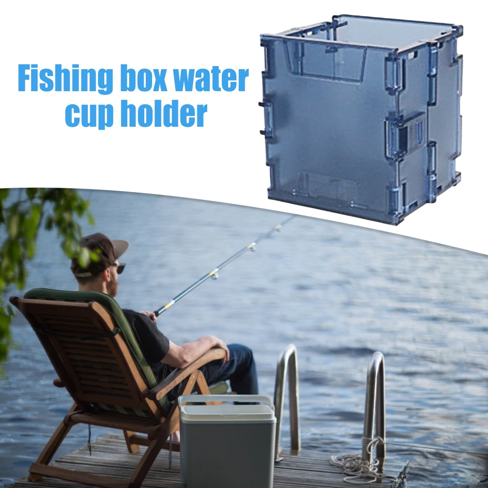 كوب ماء لصيد السمك، سهل التركيب، حامل مياه، محمول، خفيف الوزن، متعدد الوظائف، ملحقات خارجية #2