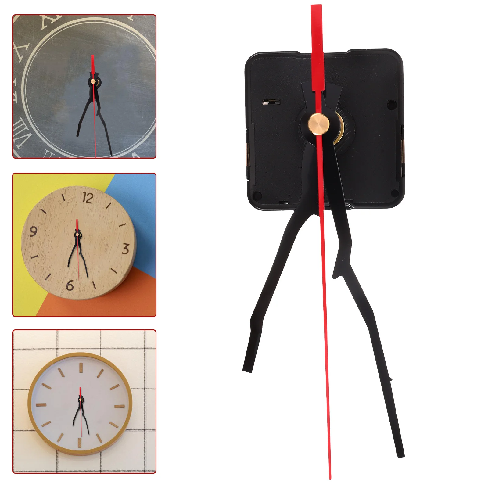 

Clock Movements Wall Mechanism Kit Replacement Accessories Hands Mute Mechanical