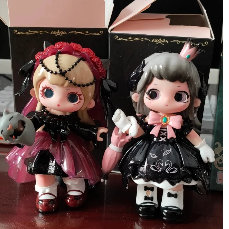 

Ziyuli 3-го поколения, серия «Темная сказка», слепая коробка, милый орнамент, украшение для рабочего стола, фигурка, подарок на день рождения на заказ