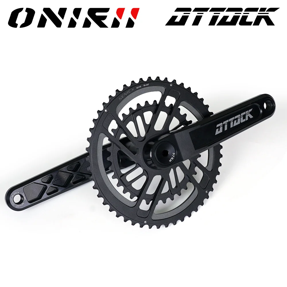 Road Bike Crank Crankset 165/170/172.5/175mm Chainring 46-30T 50-34 for 9 10 11 12 Speed Gravel Bicycle NEW