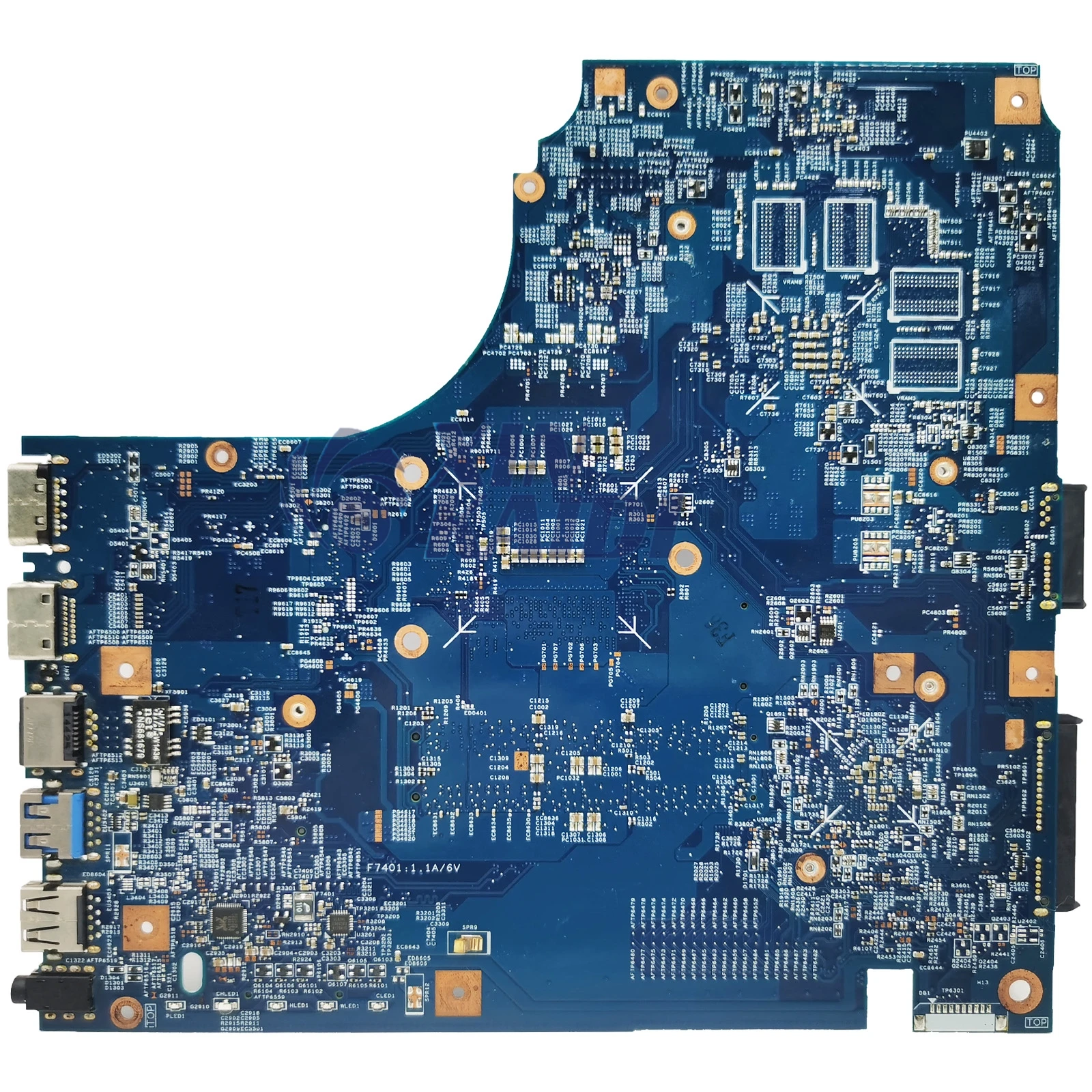 Sv41jn 77086-1 77067-2 x450jb mainboard für asus x450 x450jn x450jf laptop motherboard i5/I7-4th cpu edp oder lvds 13320 test