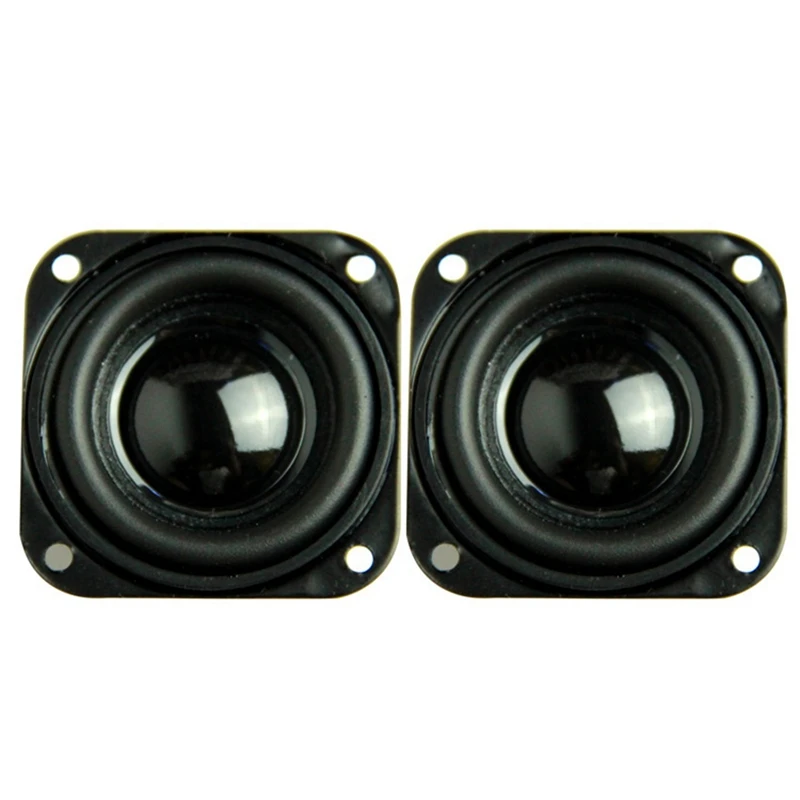 

2PCS 1.5 inch Audio Speaker 4Ω 5W 40mm Bass Multimedia Loudspeaker DIY Sound Mini Speaker with Fixing Hole