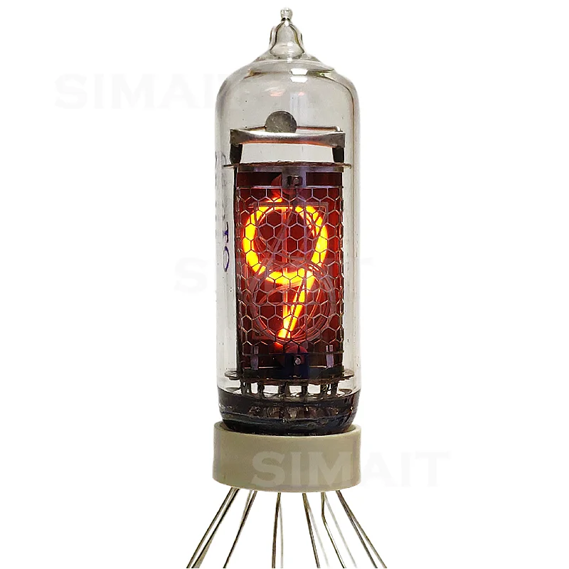 Vintage Soviet Nixie Clock Kit, IN-14 IN-12 IN-18 Glow Tubes, Brand New & Rust-Free, Retro Electronics DIY