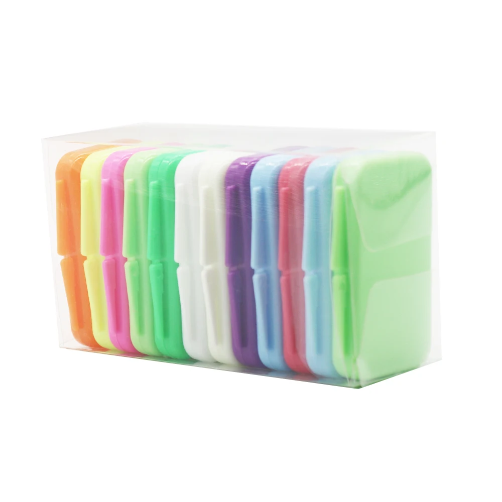 1Set 12Boxes 5pcs/Box Different Flavors Orthodontic Wax