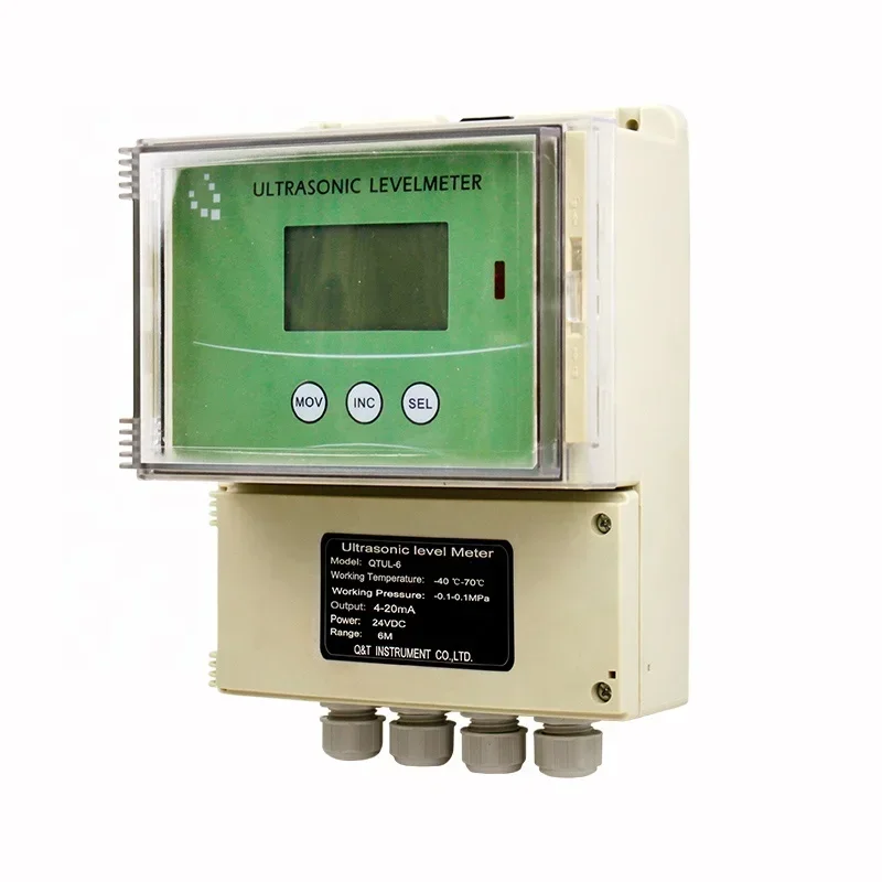 Non Contact Ultrasonic Level meter water flow meter in open channels flow meter