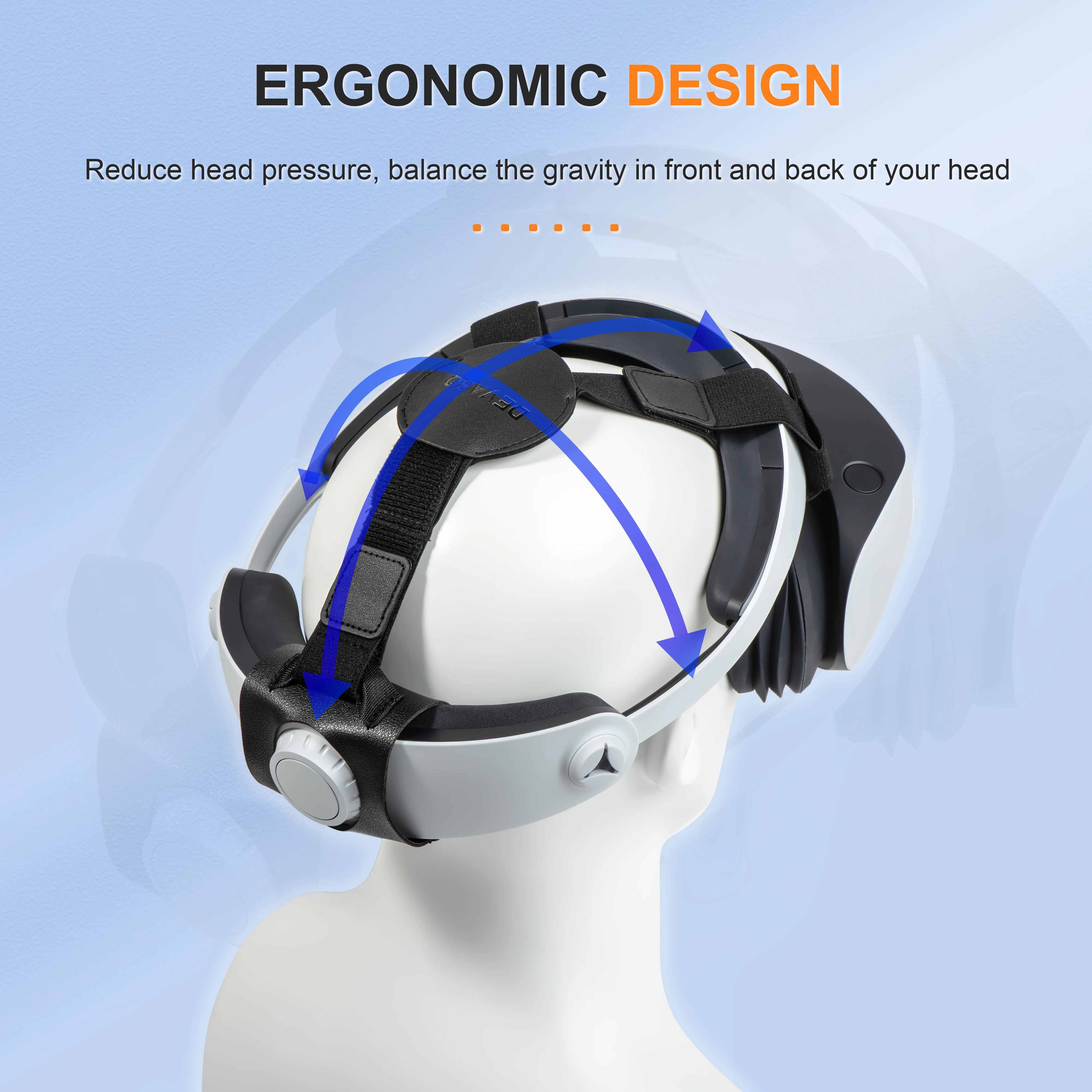 

For PS5 VR2 glasses decompression weight reduction adjustable headband bracket fixed VR headwear accessories